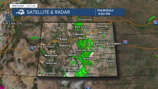 Few PM storms in Colorado on Friday