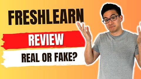 FreshLearn Review - Is This Legit & Can You Make Big Money Selling Your Own Courses Online? (Hmm)...