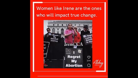 Women like Irene are the ones who will bring change.