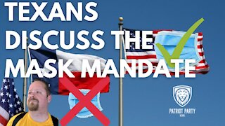 Texans Discuss the Mask Mandate