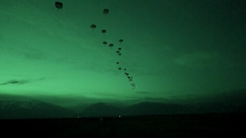 Night Airborne Operation 1 Feb 2021 (B-ROLL)