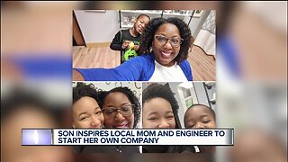 Son inspires local mom and engineer to start her own company