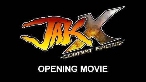 Jak X: Combat Racing - Opening Movie (PS2 Game on PS4)