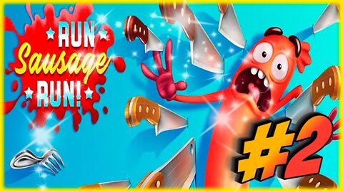 Sausage Run Gameplay 🥓🔪🔥Part 2 Lvl 9-16 -||- Walkthrough All Levels (iOS & Android)
