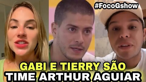 Gabi Martins e Tierry puxa mutirão para Arthur Aguiar #bbb22 #arthuraguiar #webtvbrasileira #bbbhoje