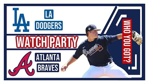 LA Dodgers vs Atlanta Braves GAME 3 Live Watch Party: Join The Excitement