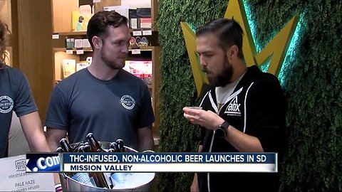 THC-infused, non-alcoholic beer launches in San Diego