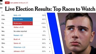 ELECTION UPDATES AS OF 11/8