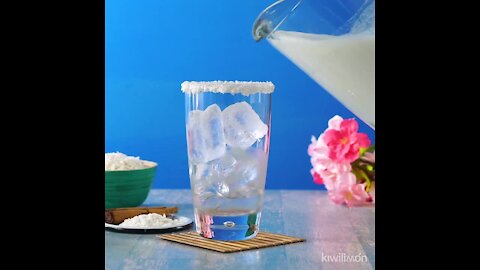 Fresh Coconut Horchata Water