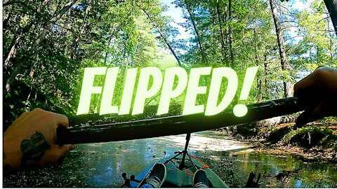 Flipped Kayak