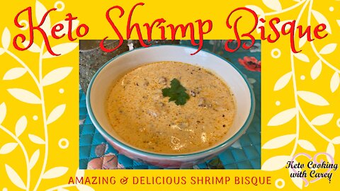 Keto Shrimp Bisque