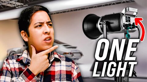 Create Amazing Video Content With Just ONE Light!