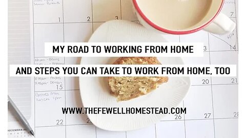 How To Have A Successful Work at Home Job (my personal journey)