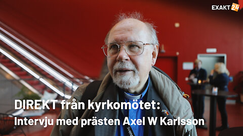 Intervju med prästen Axel W Karlsson från AfS om framtida arbetet i Svenska kyrkan