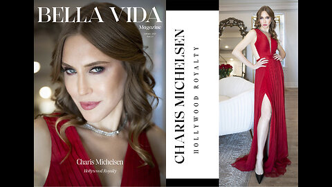 HOLLYWOOD ROYALTY CHARIS MICHELSEN WAS FEATURED ON THE COVER OF BELLA VIDA MAGAZINE (FEBRUARY 2024)