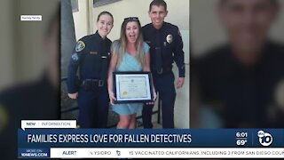 Families of married SDPD detectives reflect on couple's life following tragic crash