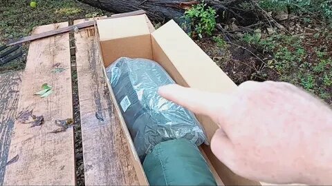 Unboxing One Tigris Hammock Hot Tent and Woobie