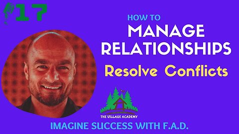 How To Manage Your Relationships? | Imagine Success with Fayaz Ahmad Dar | The Village Academy