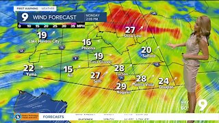 Strong winds and a chance for rain to end the year