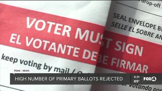 Ballots rejected over careless mistakes