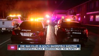 One man killed in south Bakersfield shooting
