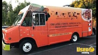 2012 20' Chassis Freightliner MT45 Diesel Coffee and Kitchen Food Truck for Sale in California