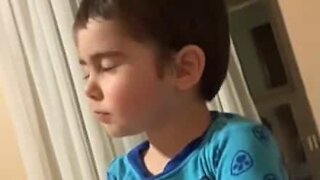 Little boy has hilarious tantrum because of TV
