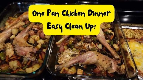 Farm-to-Table Feast: One-Pan Chicken & Vegetable Dinner