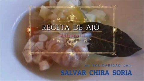 Receta de Ajo. Solidaridad SALVAR CHIRA SORIA