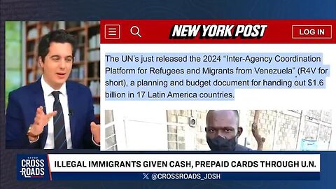The UN is funding the mass illegal immigration of millions of people into the US, Canada and Europe