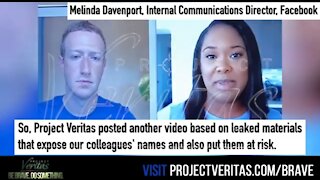Zuckerberg RESPONDS to Project Veritas’ Facebook Investigation