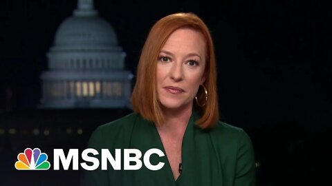 “This is not normal, moral, human behavior,” says #JenPsaki on Republicans pushing conspiracy
