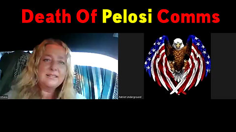 SHOCK! Death Of Pelosi Comms - Utsava on Patriot Underground