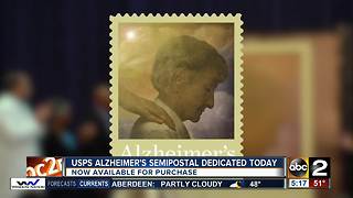 U.S. Postal Service dedicates Alzheimer's Semipostal Fundraising Stamp