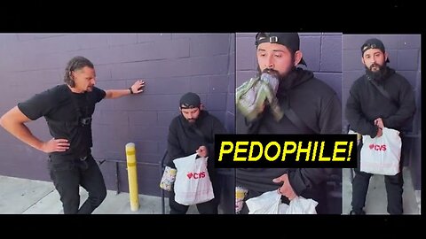 Cry Baby Pedophile Gets Chased by Black Man and Russian Olympian Until Cops Show Up!
