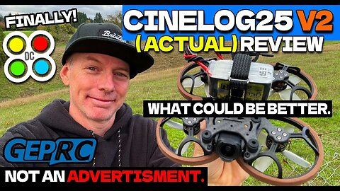 Geprc Cinelog25 V2 Cinewhoop under 250g! - FULL REVIEW & FLIGHTS 🏆