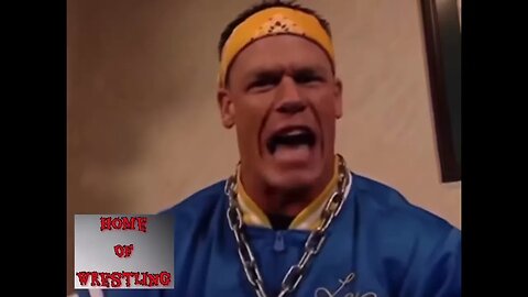 WWE John Cena rapping !