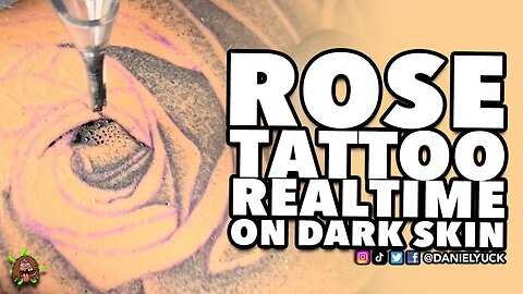 Rose Tattoo On Dark Reelskin Realtime