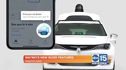 Waymo introduces their new Waymo One rider features!