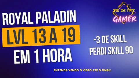 Royal Paladin Tibia 2022 - DO LVL 13 AO 19