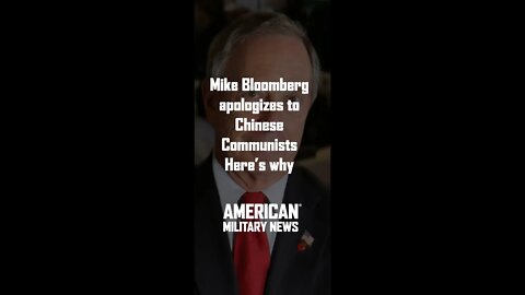 Mike Bloomberg apologizes to Chinese Communists for Boris Johnson calling China autocratic #shorts