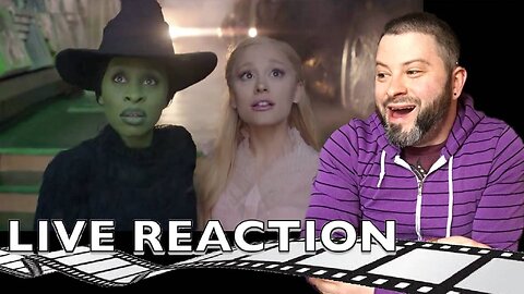Wicked Trailer REACTION - Super Bowl 2024