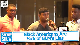 Black Americans Are Sick of BLM's Lies