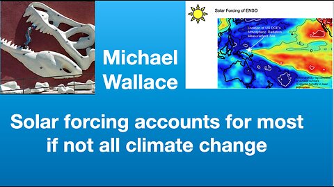 Mike Wallace: Solar forcing accounts for most if not all climate change | Tom Nelson Pod #164