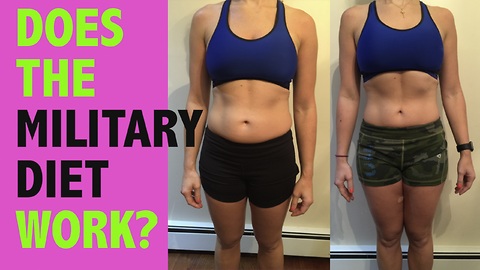 3 Day Military Diet Challenge: Before and After Results