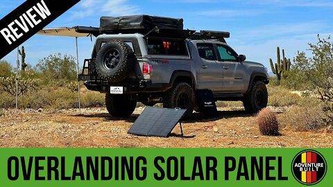 OVERLAND SOLAR GAME LEVEL 1000 | BOUGERV SUITCASE 120W SOLAR PANEL FOR UNDER $300