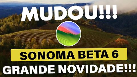 🔥🔥 REVOLUCIONÁRIA NOVIDADE NO MacOS SONOMA BETA 6 (423A5328B) 👉 JÁ TESTOU NO SEU #HACKINTOSH? 😱🔍