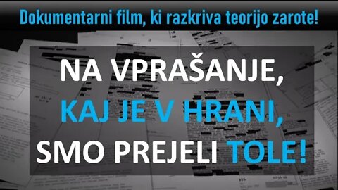 VZROKI ZA SODOBNE BOLEZNI IN KLJUČ, KAKO JIH OZDRAVITI - Dokumentarni film: Kaj kupujete v marketih?