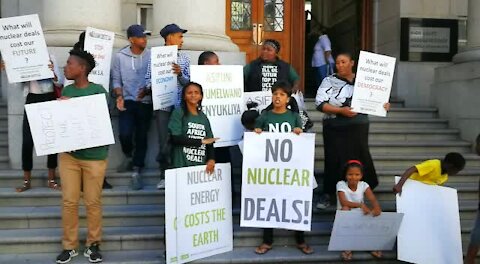 Environmental and faith-based NGOs take on SA Energy Minister on nuclear (Ts4)