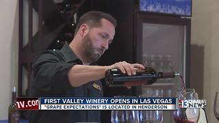 First valley winery opens in Las Vegas